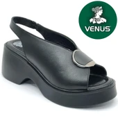 Venüs Hakiki Deri Comfort Ortopedik Kadın Sandalet - 1