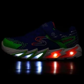 Skechers Flex - Glow Bolt 400138L Ortopedik Işıklı Çocuk Spor Ayakkabı thumbnail 2