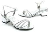 Mehtap Çapraz Üç Şerit Taşlı 5 cm Kadın Abiye Topuklu Ayakkabı thumbnail 28