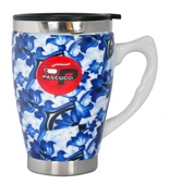 Andoutdoor AND333 İçi Çelik Dışı Desenli Seramik Kupa Mug - 1