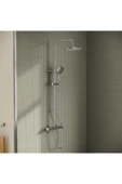 VitrA AquaHeat Bliss 240 A47205 2F Termostatik Duş Sistemi, Krom - 2
