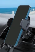 Acl T-120 Klipsli Araç Telefon Tutacağı Klima Peteği Araba Telefon Tutacağı - 2