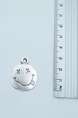 3'lü Gülen Surat Smile Nirvana Gümüş Kaplama Kolye Seti - 3