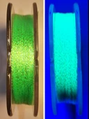 Eagenset Fıstık Yeşili Ultraviyole Uv Neon Damla Çapari Simi Makarada - 3