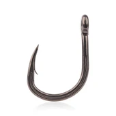 Mustad Hoodlum UltraNor 5X Strong 10814UN Olta İğnesi  TITAN STEEL NO:8/0 - 5Lİ thumbnail 1