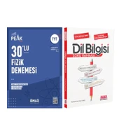 Ünlü Yayıncılık TYT Fizik Best Peak 30 lu Denemesi ve AKM Dil Bilgisi Soru Bankası Seti 2 Kitap - 1