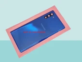 Samsung Galaxy NOTE 10 Uyumlu Arka Kapak Batarya Kapağı - MAVİ - FULL LENSLİ - 1