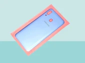 Samsung Galaxy A30 A305 Uyumlu Arka Kapak Batarya Kapağı - MAVİ - 1