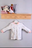 Eterelle Çiçek Desenli Kız Bebek Eşofman Takımı %100 Pamuk - 1
