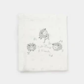 Eterelle Lamb Friends Battaniyeli Tüllü 4'lü Set  Gri thumbnail 5