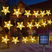 Brokoli Home Güneş Enerjili Solar Yıldızlı 8 Fonksiyonlu 7 Metre 30 Yıldız Günışığı Led Su Geçirmez thumbnail 3