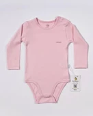 Eterella Basic Uzun Kol Yaş Body Pembe - 1