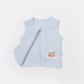 Eterelle Swimming Elephant Kapitone Yelek  Mavi - 2