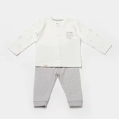 Eterelle Koala Jungle Bebek Pijama Takımı  Gri - 1