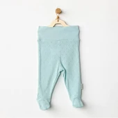 Eterelle Jacquard Patikli Bebek Pantolon Green - 1