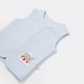 Eterelle Swimming Elephant Kapitone Yelek  Mavi - 3