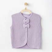 Eterelle Sweet Penguin Bebe Yelek Lila - 1