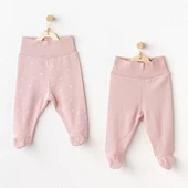 Eterelle Puppy Gazelle 2'li Patikli Pantolon Pink - 1