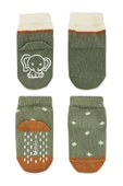 Eterelle Hayvan Figür Kaymaz Kız Soket Çorap 2'li  Nil thumbnail 3