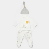 Eterelle 3'lü Bebek Set Ekru Gri thumbnail 1