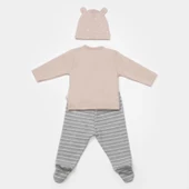 Eterelle Adventure Bear 3'lü Set  Latte Grimelanj thumbnail 2