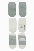 Eterelle Puanlı Kaymaz Penye Soket Çorap 3'lü Bs10108 Nil thumbnail 2