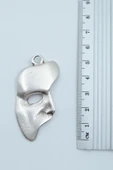 The Phantom Of The Opera - Maske Gümüş Kaplama Kolye Ucu - 2