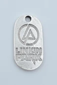 Linkin Park Gümüş Kaplama Kolye Ucu - 1