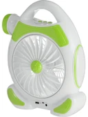 Çok Fonksiyonlu USB Şarjlı Fener + Fan - 3