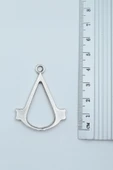 3'lü Assassin’s Creed Viking Balta Harry Potter Gümüş Kaplama Kolye Seti - 3