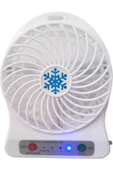 Kablosuz Şarjlı Masa Üstü Mini Renkli Vantilatör - 2