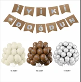 KRAFT TEMALI BALON+BANNER SETİ thumbnail 2