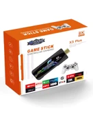 8K TV Stick 64 GB Retro Oyun Konsolu 20.000 Oyun, Çift Kollu, HDMI Atari TV Box - 7