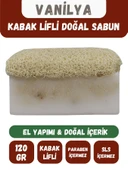 Doğal Kabak Lifli VANİLYA - SHEA BUTTER Özlü Doğal Sabun (120 Gr) - Bialife - 1