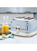 Ariete Vintage 4 Dilim Mavi Ekmek Kızartma Makinesi thumbnail 3