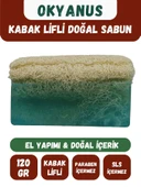 Doğal Kabak Lifli OKYANUS Özlü Doğal Sabun (120 Gr) - Bialife - 1