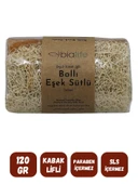 Doğal Kabak Lifli BALLI & EŞEK SÜTÜ Özlü Doğal Sabun (120 Gr) - Bialife - 2