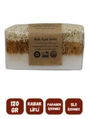 Doğal Kabak Lifli BALLI & EŞEK SÜTÜ Özlü Doğal Sabun (120 Gr) - Bialife - 3