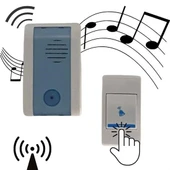 Wireless Bağlantılı Ev, Ofis, Daire Veya Bahçe Kapıları İçin Kablosuz Kapı Zili - 4