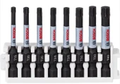 Bosch Impact T15-T40 50 mm 8'li Torx Bits Uç Seti 2608522329 - 1