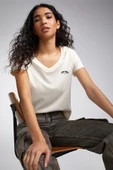 Süperlife Kadın V Yaka New York Tshirt SPR25TSK20 - 4