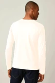Süperlife Erkek Uzun Kollu Orta Brooklyn Baskılı Tshırt SPR25TS40 - 8