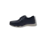 Zerhan 109-2105 Erkek Siyah Hakiki Deri Ayakkabı thumbnail 3