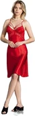 Nurteks 5434 Kadın Kırmızı Saten Gecelik thumbnail 1