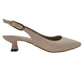 Josiane | Kadın Arkası Açık Kısa Topuklu Stiletto thumbnail 2