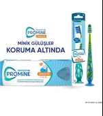 Promine 6-12 Yaş Gün Boyu Çürüklere Karşı Koruyan Çocuk Diş Macunu 50 ml + Yumuşak Diş Fırçası - 5