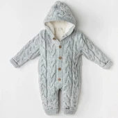 Eterelle Knitwear Triko Bebe Kozmonot Grey Melange - 1
