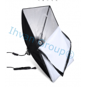Lens Greenbox Softbox 50x70 Cm ve 200 Cm Ayak - Profesyonel Stüdyo Çekimi Için Sürekli Işık Seti - 6