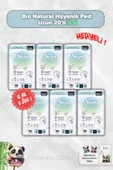 Sleepy 6 AL 5 ÖDE Bio Natural Hijyenik Ped Uzun 20'li ve Rosie - 1