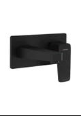 Artema A4273836 Root Square Ankastre Lavabo Bataryası Mat Siyah - 1